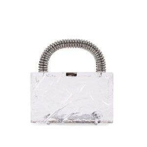 Lafshar Mini Leon Crushed Ice - Silver - NWT